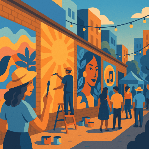 Stockton CA Street Art Walk